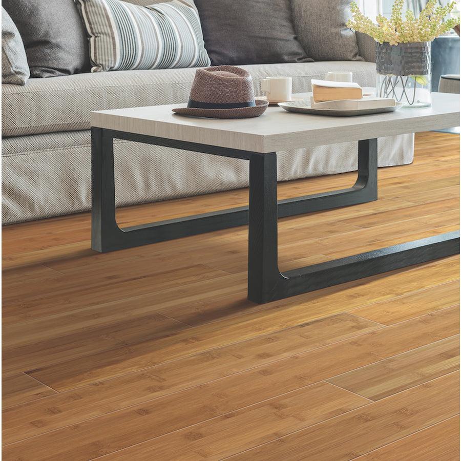 natural floors 3.78-in Spice Bamboo Smooth/Traditional Solid Hardwood Flooring (23.8-sq ft)