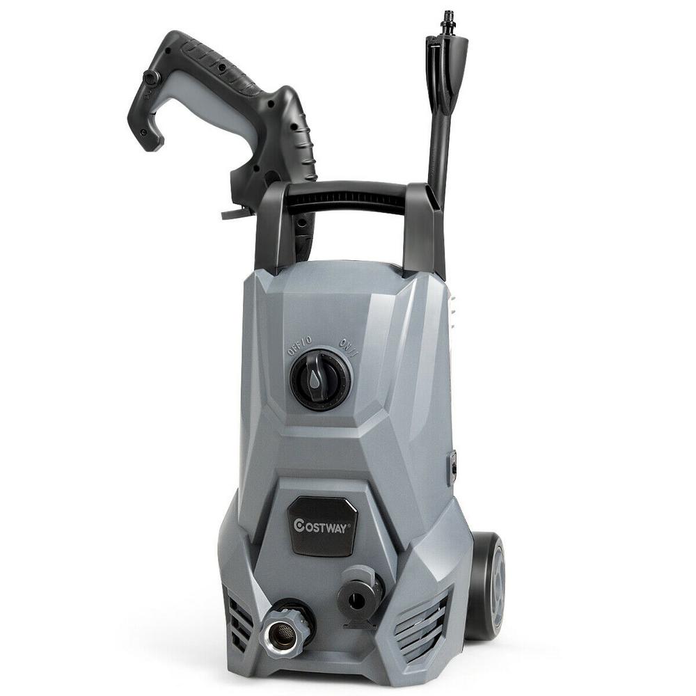 Costway 2030 PSI 1.8 GPM Cold Water Electric Pressure Washer with All-in-One Nozzle