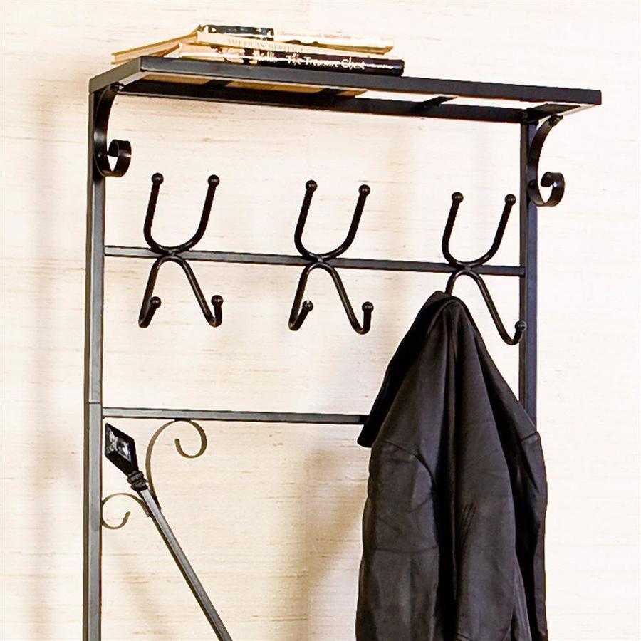 Boston Loft Furnishings Black 12-Hook Coat Stand
