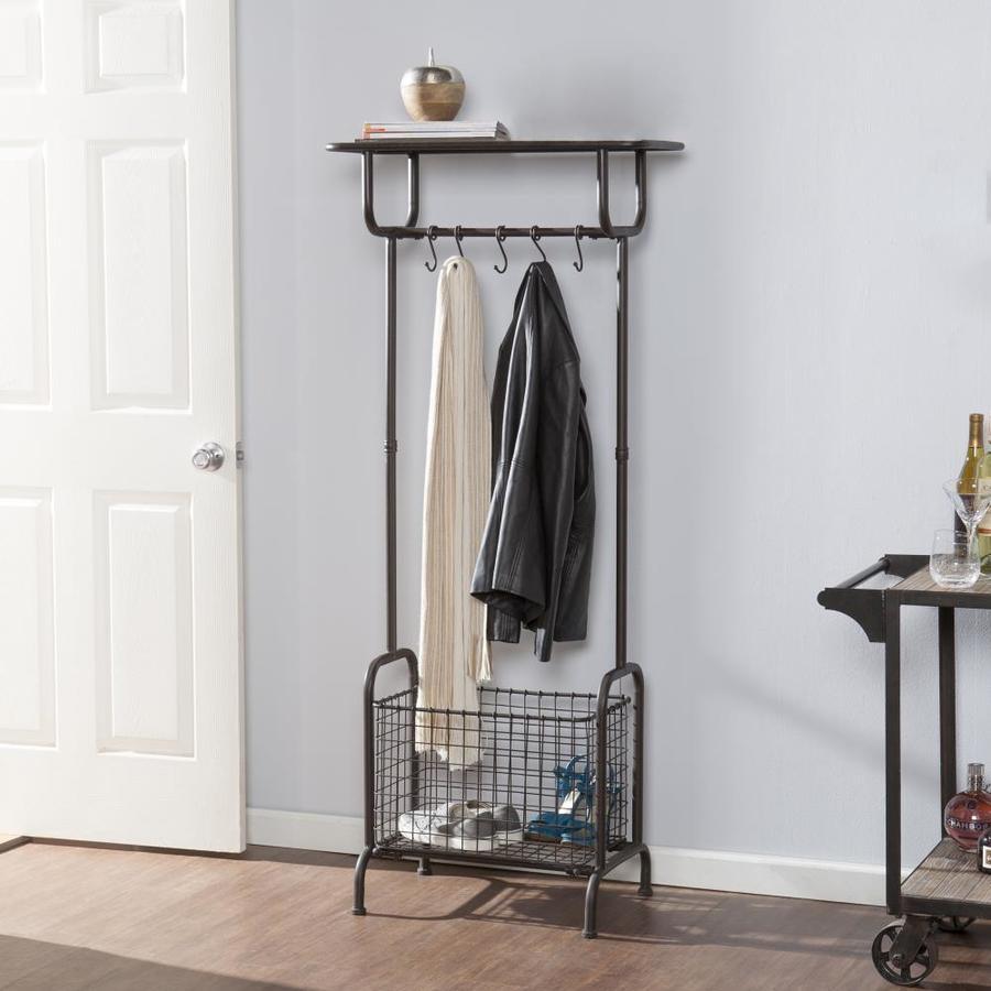 Boston Loft Furnishings Rengo Brown 5-Hook Coat Stand