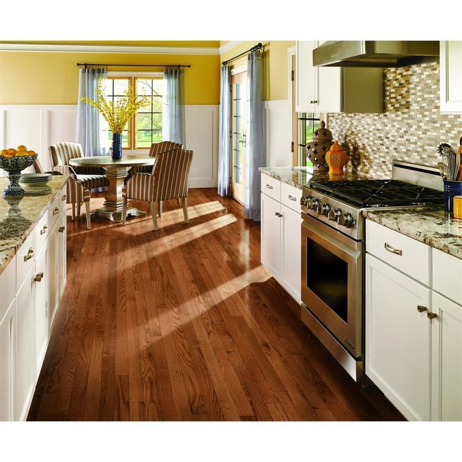 Bruce Frisco Prefinished Butterscotch Oak Smooth/Traditional 3/4-in Solid Hardwood Flooring Sample
