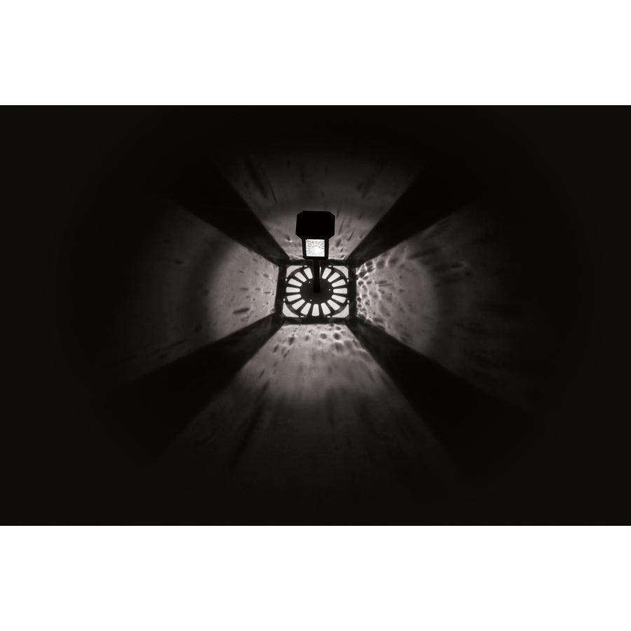 Portfolio 12Brighter (14.4-Lumen) Black Solar Integrated LED Path Light