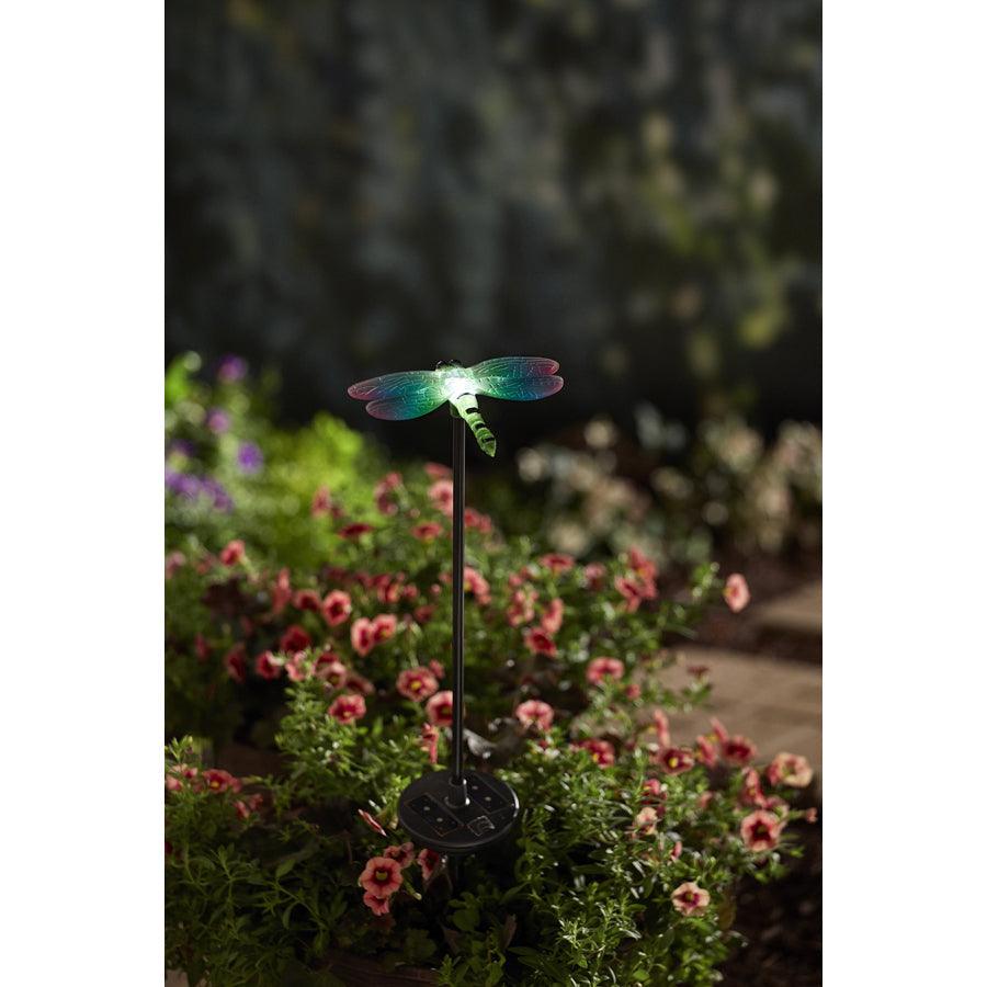 allen + roth Multiple Color Solar LED Path Light