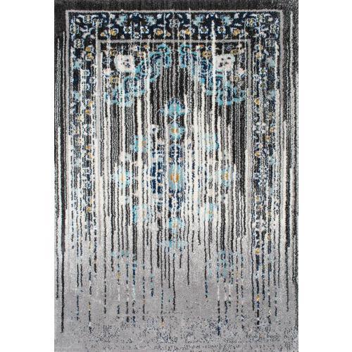 nuLOOM 8 x 10 Brown Indoor Distressed/Overdyed Vintage Area Rug