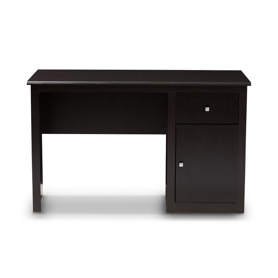 Baxton Studio Belora 47.64-in Brown Modern/Contemporary Computer Desk