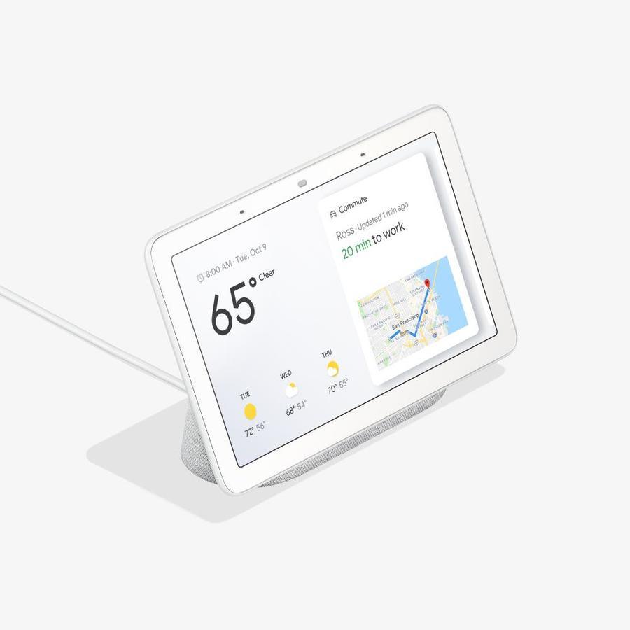 Google Nest Hub Smart Display with Google Assistant - Chalk