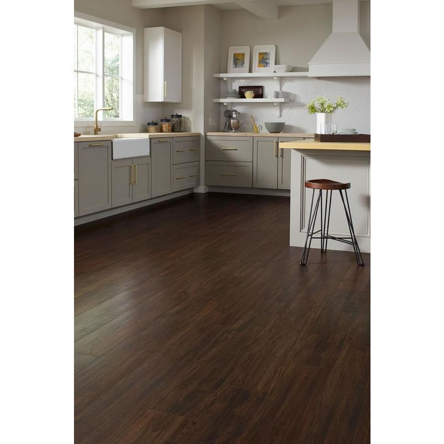 American Heritage Shady Brook Hickory 8.03-in W x 47.63-in L Embossed Wood Plank Laminate Flooring