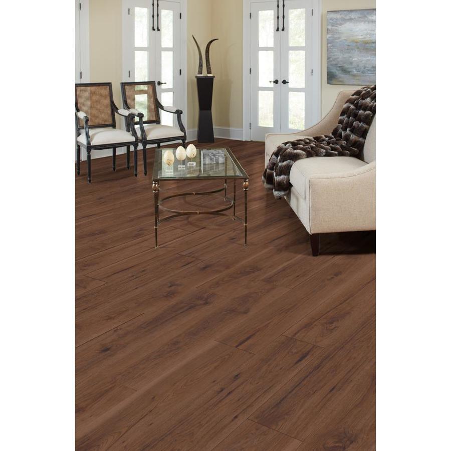 American Heritage Rhinebeck Hickory Embossed Wood Plank Laminate Flooring Sample