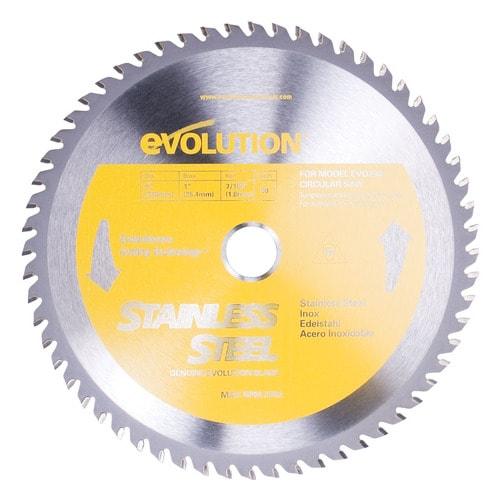 Evolution 9-in 60-Tooth Tungsten Carbide-Tipped Steel Circular Saw Blade