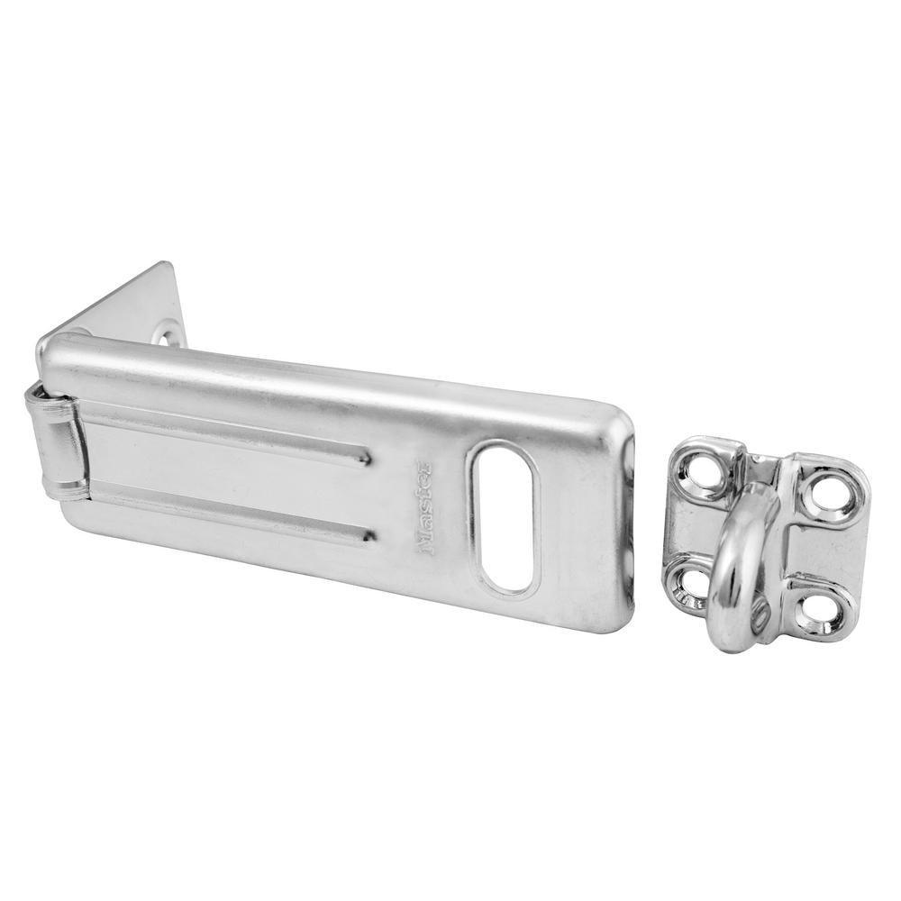 4-1/2 in. Hard Wrought Steel Body Hasp