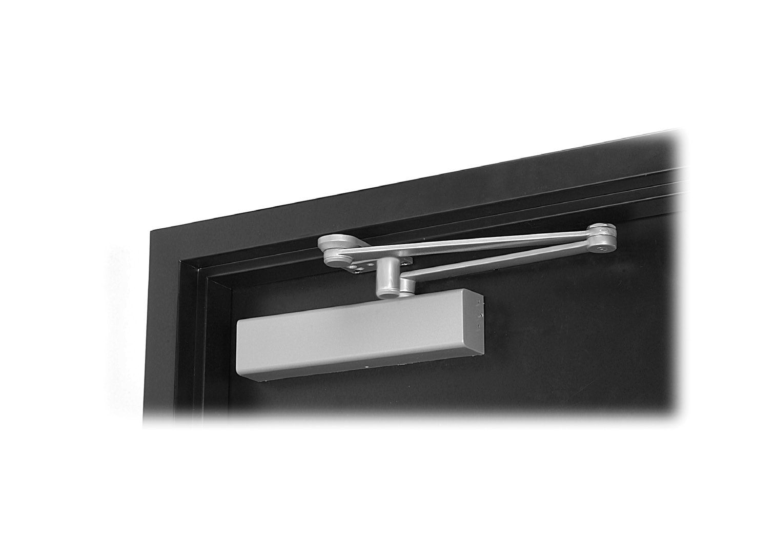 Accentra (Yale) 4420T 689 Door Closer, Stop, Hold Open, Size 1-6, 689 Aluminum Finish