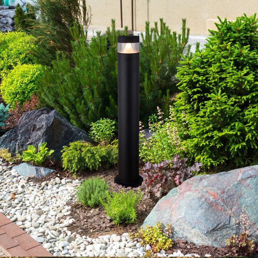 VONN Lighting VONN Outdoor 7-Watt Matte Black Low Voltage Hardwired Integrated LED Path Light