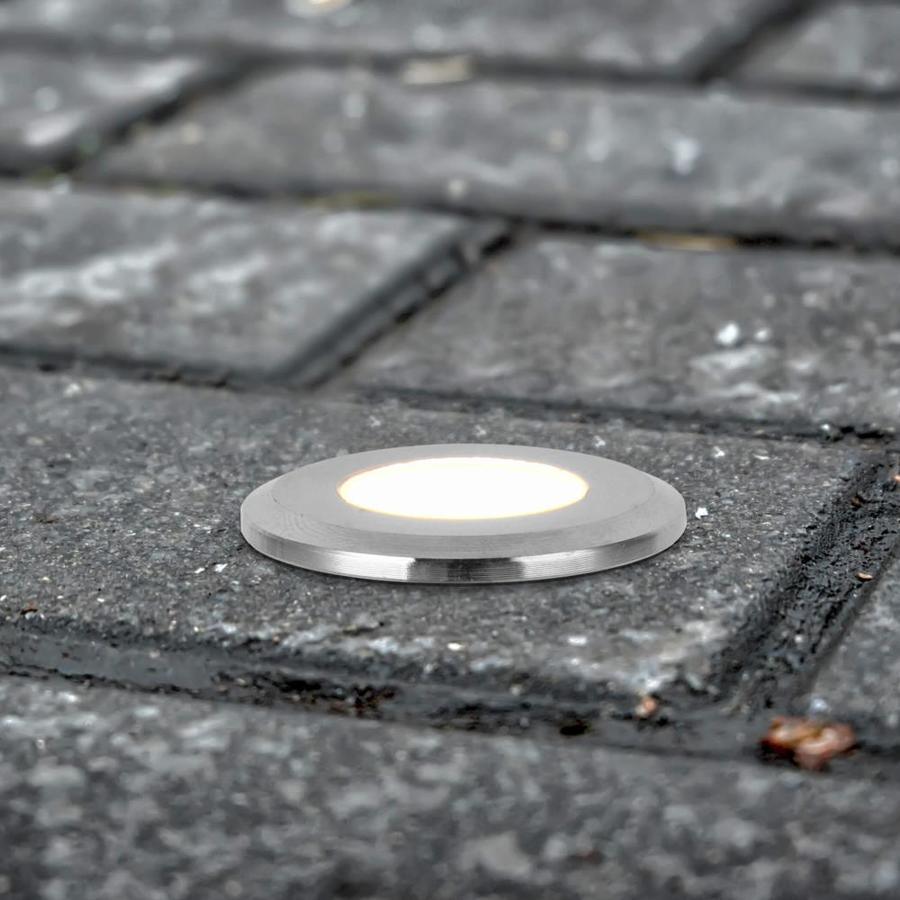 VONN Lighting VONN Outdoor 1-Watt (10 W Equivalent) Stainless Steel Low Voltage Hardwired LED Well Light