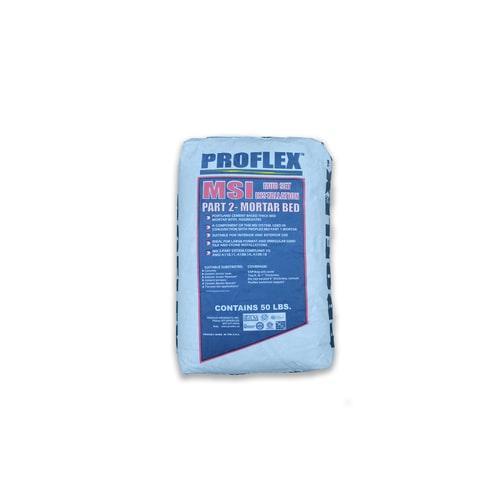 PROFLEX 50-lb Gray Powder Medium Bed Mortar