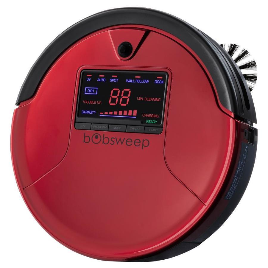 bObsweep PetHair Red Auto Charging Robotic Vacuum