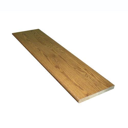 Stairtek 11.5-in x 48-in Marsh Prefinished Red Oak Stair Tread