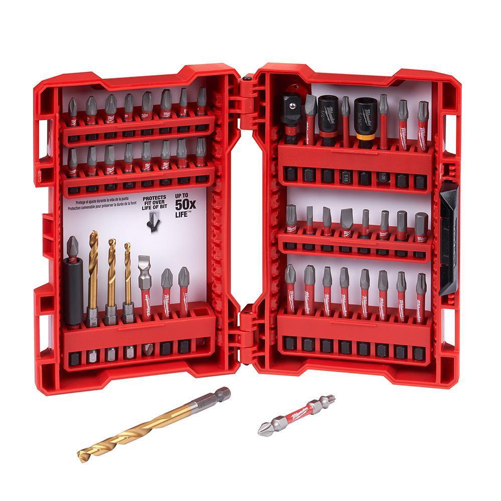 Shockwave Impact Duty Driver Steel Bit Set (50-Piece)
