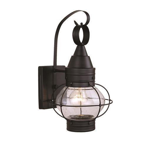 Cascadia Chatham Nautical 13.5-in H Textured Black Outdoor Wall Light