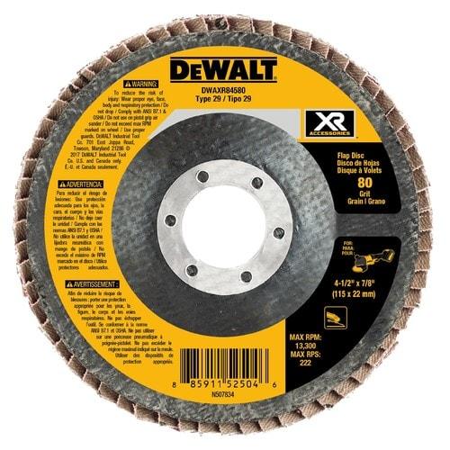 DEWALT XR Ceramic 4.5-in 80-Grit Grinding Wheel