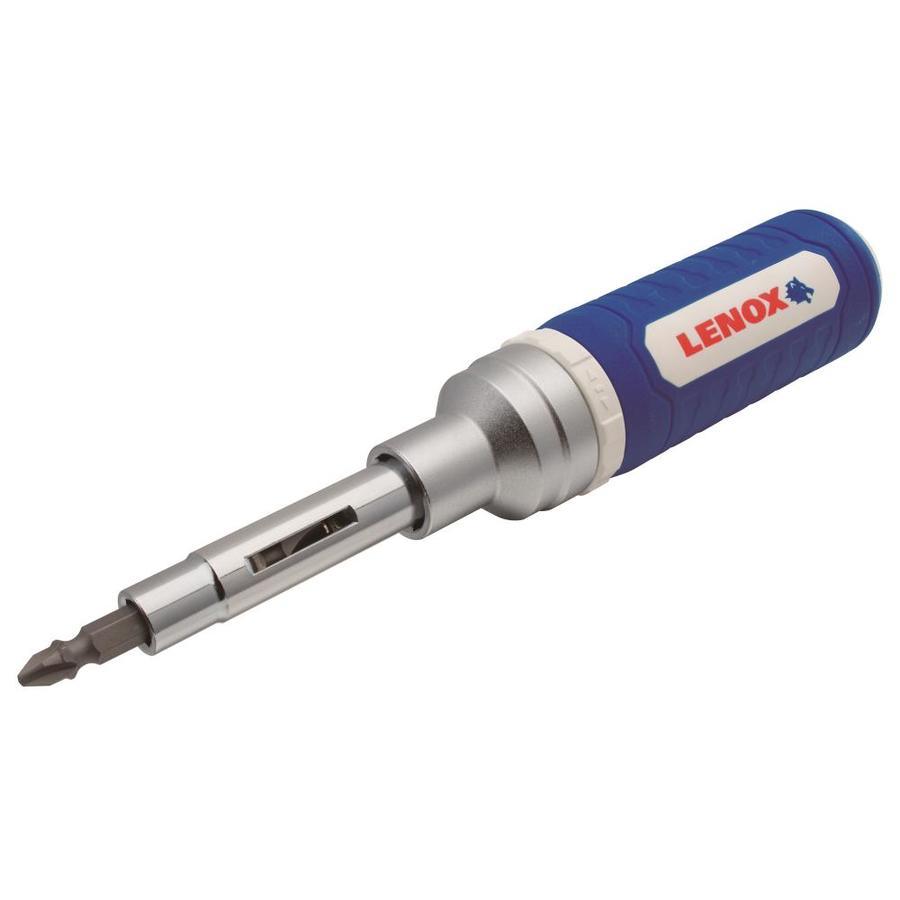 LENOX Sizes Included: PH #1, PH #2, T25, SQ #2, SL 8-10, 1/4 Nut Driver, 3/8 Nut Driver, 5/16 Nut Driver-in x 8-in Variety pack Screwdriver