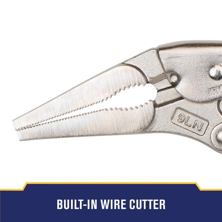 IRWIN VISE-GRIP® 9-in Long nose locking Pliers