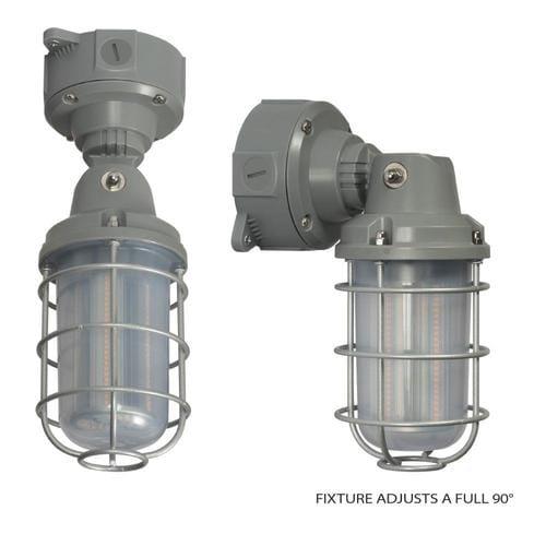 10.19-in W Gray Outdoor Flush Mount Light