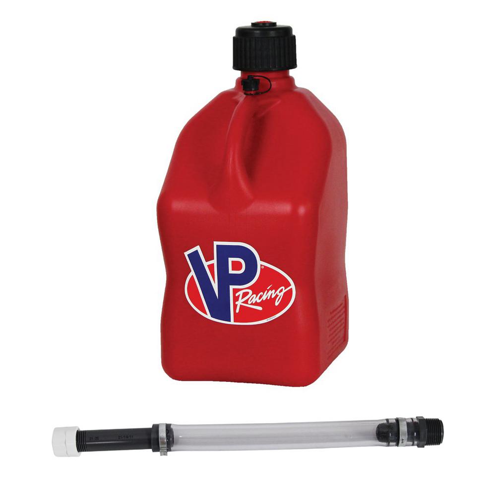 5 Gal. Motorsport Racing Utility Jug Can and 14 in. Hose
