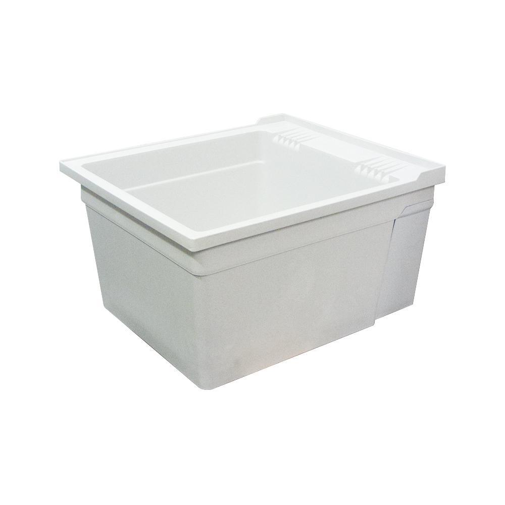 22.4 in. x 26 in. x 14 in. Polypropylene Laundry/Utility Tub