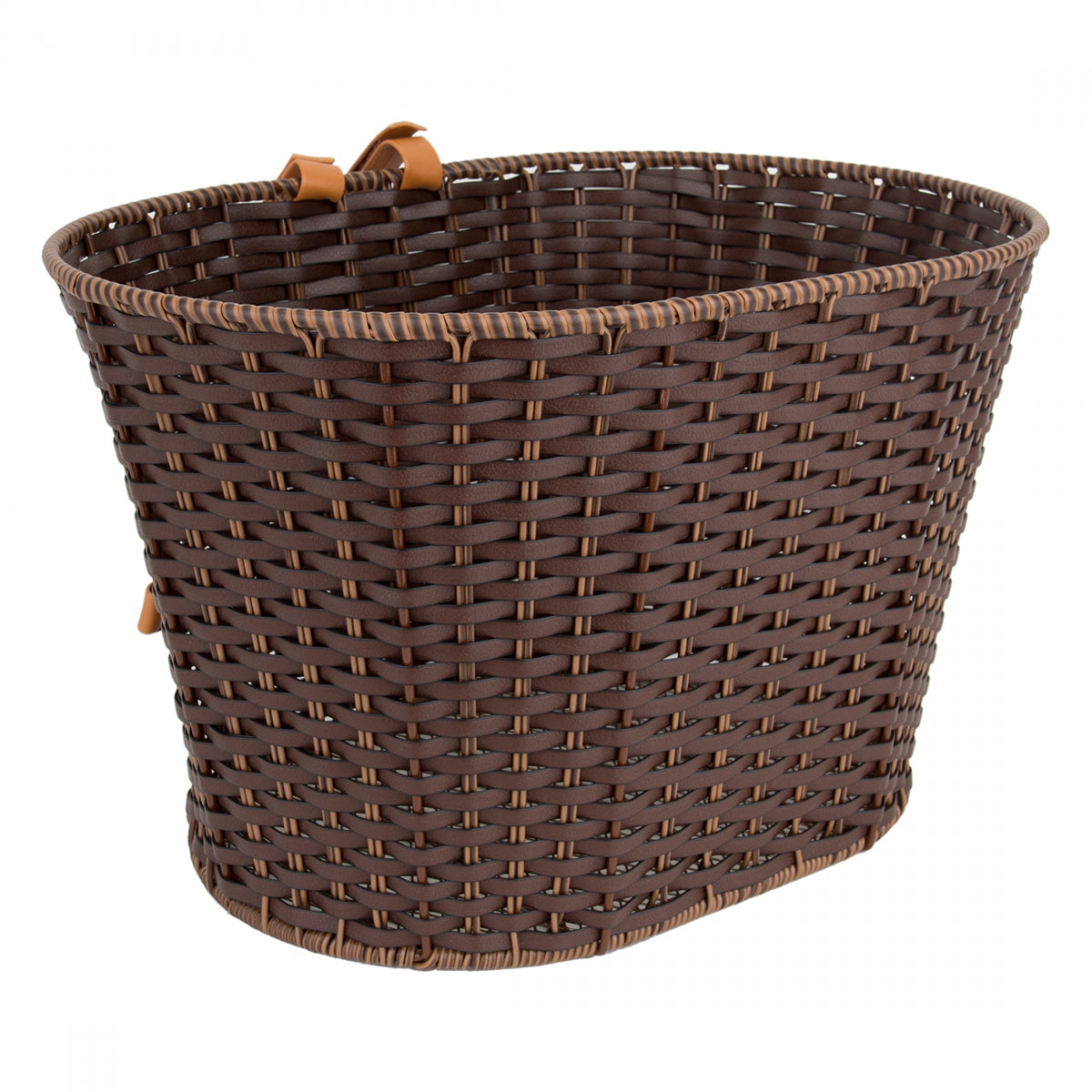 Bike Basket Sunlite Deluxe Rattan Mahogany Rattan 15x11x9.5`