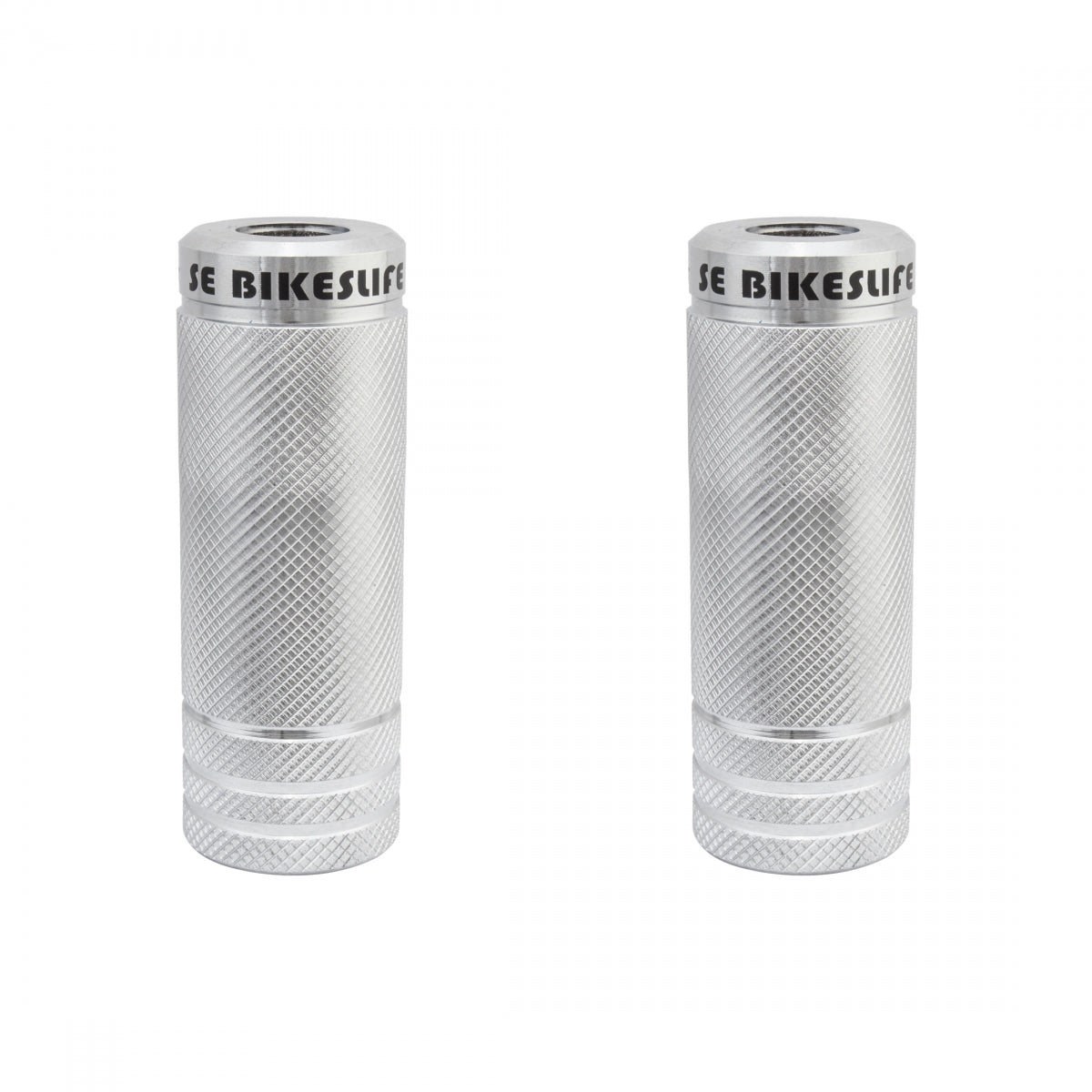 SE Bikes Wheelie Pegs Steel 14mm - 3/8in Chrome