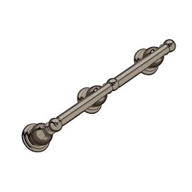 American Standard Blackened Bronze Double Paper Holder 8040.232.068