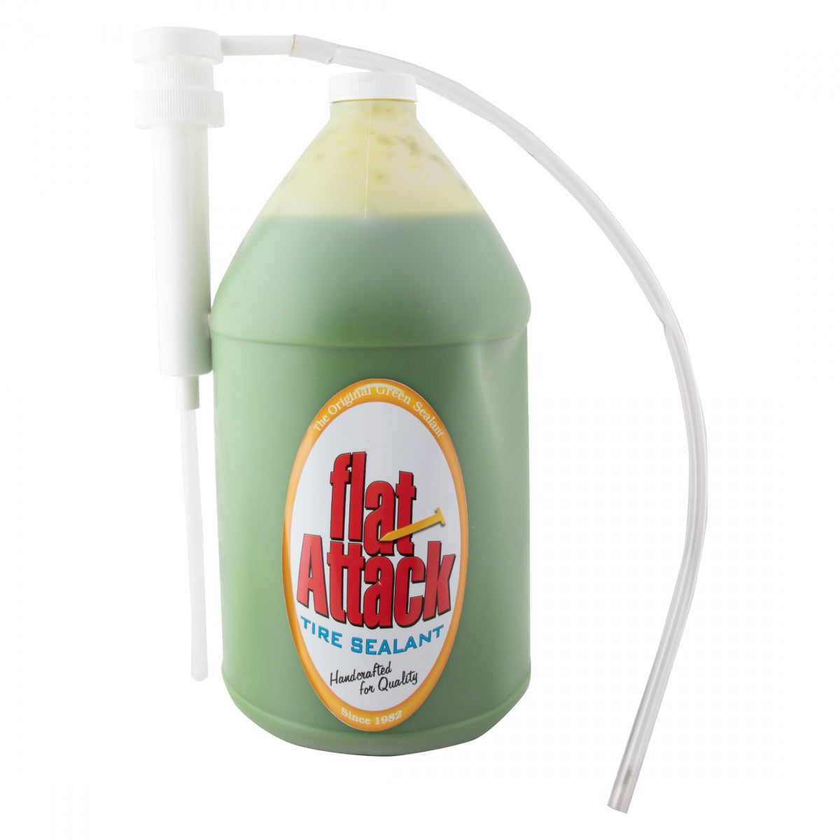 Flat Attack Tire Sealer 1-Gallon w/pump Tube Only