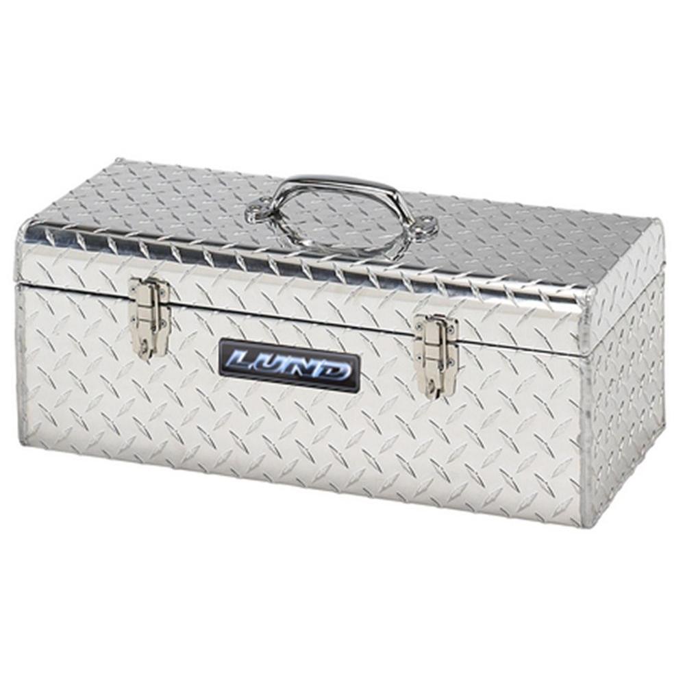 Lund 24 in. Aluminum Hand-Held Tool Box