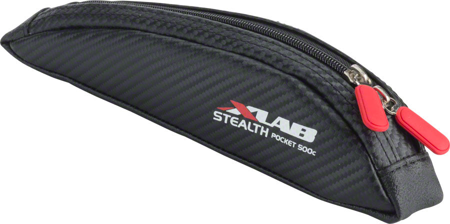 XLAB Stealth Pocket 500c Frame Bag Non Slip Rubber Top Tube Boss Mount Carbon