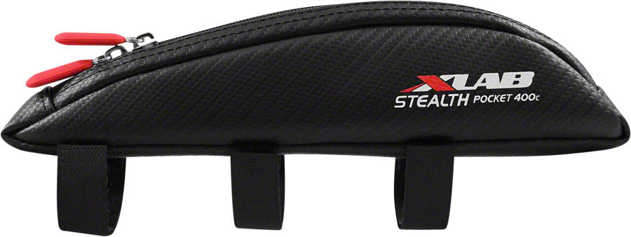 XLAB Stealth Pocket 400c Frame Bag Non Slip Rubber Top Tube Boss Mount Carbon