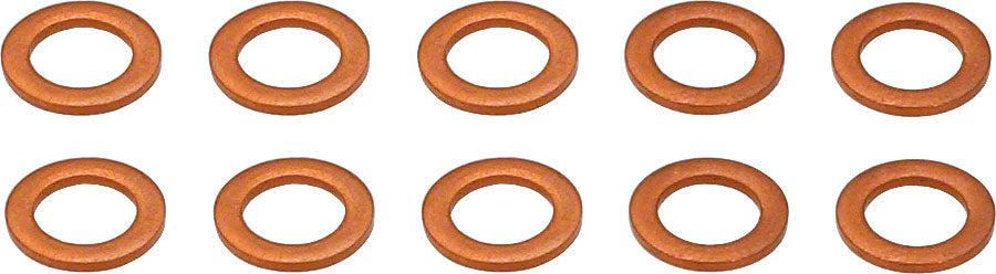 Hope 6mm Copper Seal Washer Bag Of 10 Bicycle Hydraulic Brake Banjo Bolt Washers