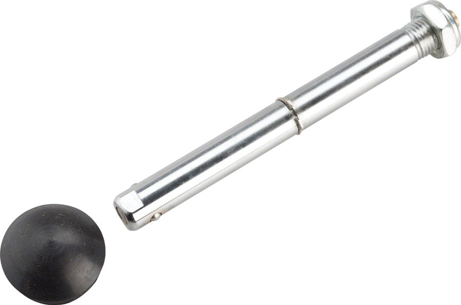 Burley Trailer Replacement Axle with Nut and Dust Cap for Push Button Wheels