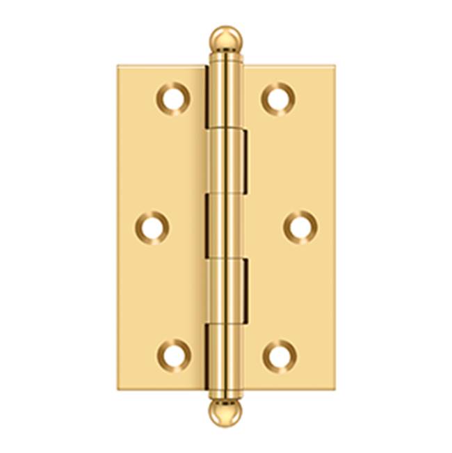 Deltana CH3020 3 x 2 Hinge, With Ball Tips