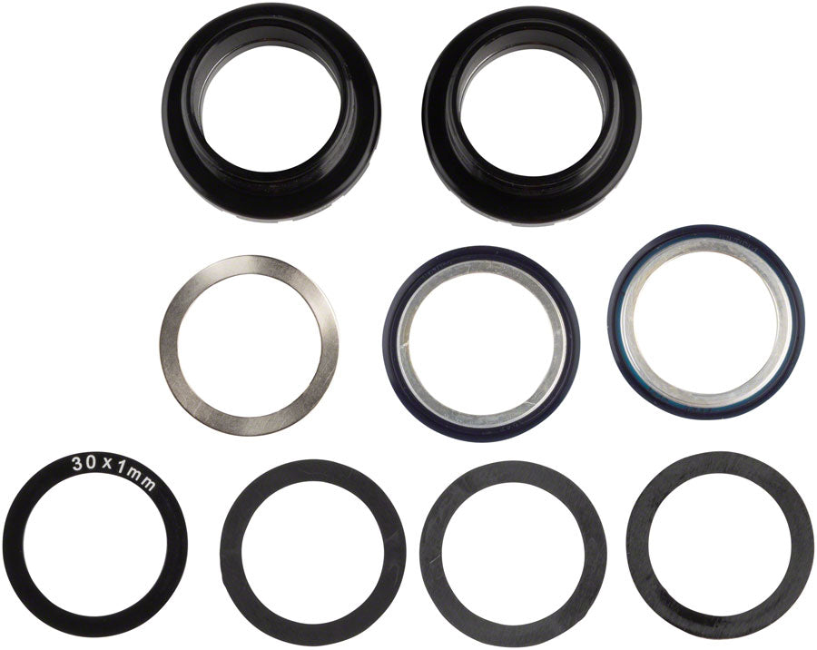 Enduro Angular Contact Bearings Threaded ITA Bottom Bracket for 30mm Spindles