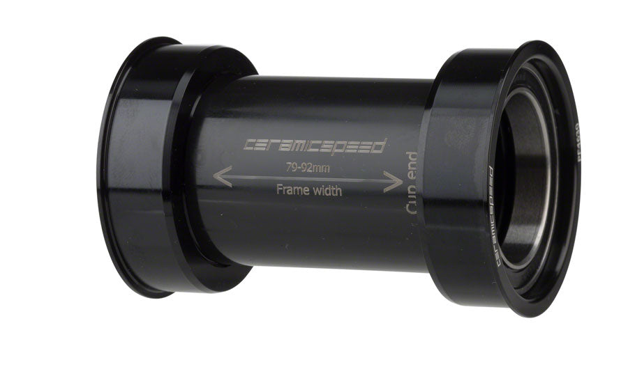 CeramicSpeed Hardened Steel Bearing Races PF46 Bottom Bracket for 30mm Spindles