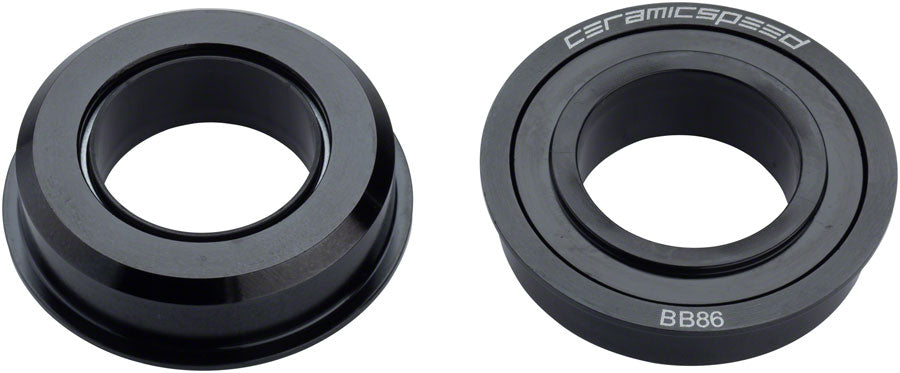 CeramicSpeed Shimano HT II 24mm Ceramic Bearing Coated Races BB92 Bottom Bracket