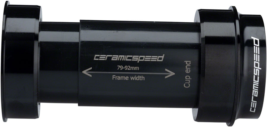CeramicSpeed Shimano HT II Coated Bearing Races BBright Press Fit Bottom Bracket