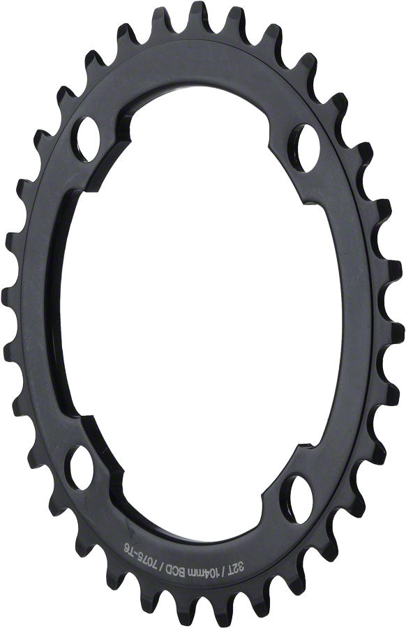 Dimension Middle Chainring 32t 104 BCD Single Speed 3/32in Aluminum Black