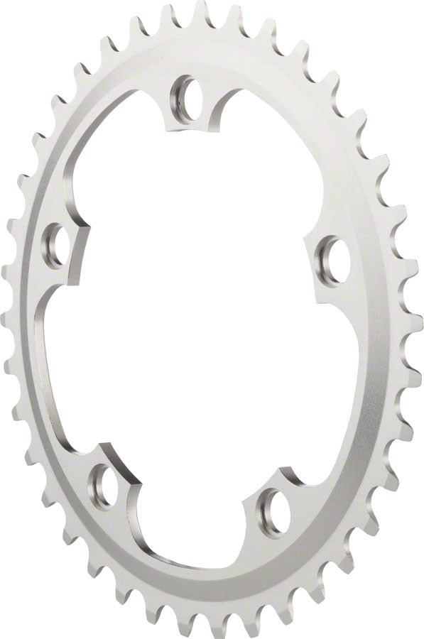 Dimension Middle Chainring 38t 110 BCD Single Speed 3/32in Aluminum Silver