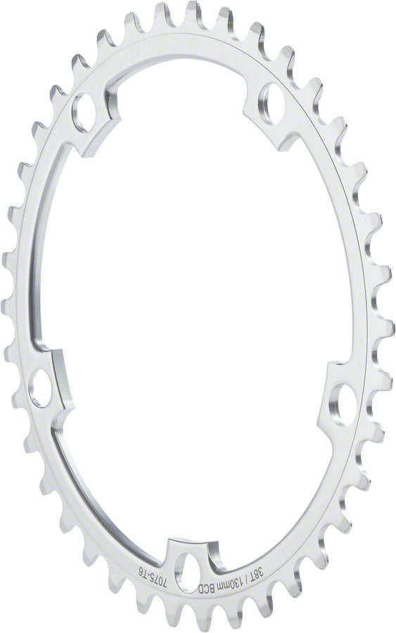 Dimension Outer Chainring 52t 130 BCD Single Speed 3/32in Aluminum Black