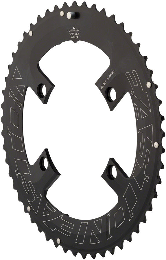 Easton Asymmetric Chainring 50t 110 BCD 4-Bolt 11-Speed Aluminum Black RD MTB