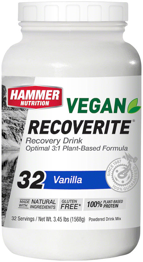 Hammer Vegan Recoverite Drink Mix: Vanilla 32 Servings