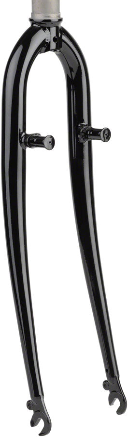MSW 700c Hybrid Fork - QR x 100mm , 1 1/8" Straight Steerer, Canti, Black