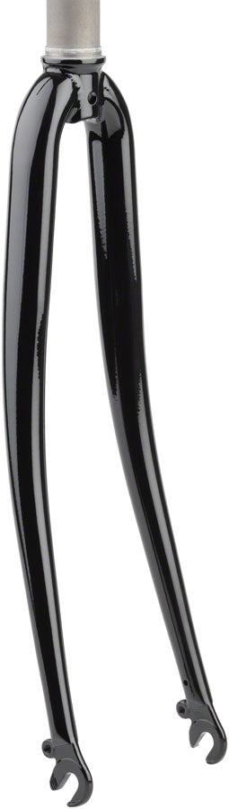 MSW 700c Road Fork - 9mm x 100mm, 1 1/8" Straight Steerer, Mid Reach Caliper, Black