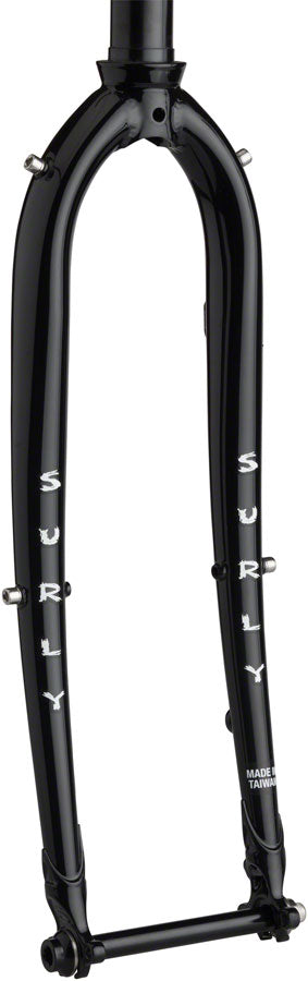 Surly Midnight Special Fork - 650b/700c, 12x100mm Thru-Axle, 1-1/8" Straight Steerer, Steel, 40mm Offset, Black